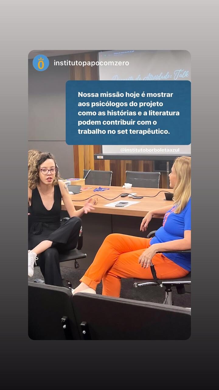 Capacitação Técnica – Voluntários Instituto Borboleta Azul